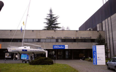 Esterno di HANDImatica 2002